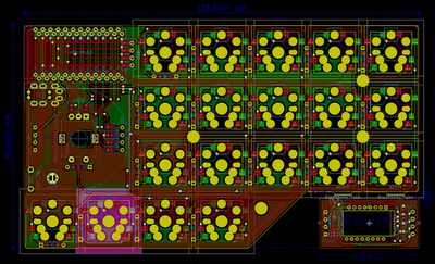 PCB design in KiCad.